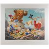 Image 1 : Carl Barks limited edition signed lithograph ‘Trespassers Will Be Ventilated’