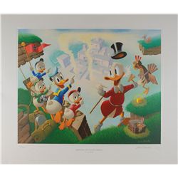 Carl Barks limited edition signed lithograph ‘Return to Plain Awful’