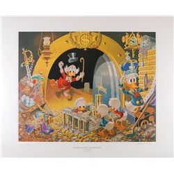 Carl Barks limited edition signed lithograph ‘Hands Off My Playthings’