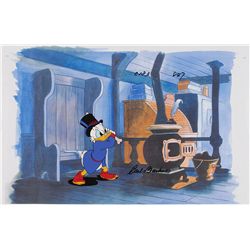 Scrooge production cel from Duck Tales