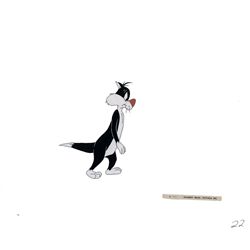 Sylvester production cel from Circa 1950s