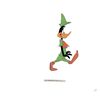 Image 1 : Daffy Duck production cel from Robin Hood Daffy