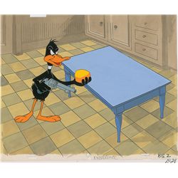 Daffy Duck production cel from a 1960s TV Cartoon