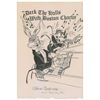 Image 1 : Bugs Bunny and Daffy Duck Christmas card signed by Chuck Jones