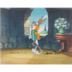 Bugs Bunny production cel from Bugs Bunny in King Arthur’s Court