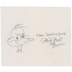 Daffy Duck sketch by Chuck Jones