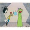 Image 1 : Cecil and Dishonest John as Director (2) in sequence production cels from Bob Clampett’s Beany and C