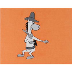 Quick Draw McGraw production cel from a 1960s TV Commercial