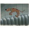 Image 1 : Scooby-Doo production cel and production background from the Scooby-Doo TV Show