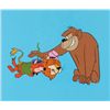 Image 1 : Lippy the Lion and Hardy Har Har production cel from the opening title of a Hanna-Barbera Production