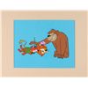 Image 2 : Lippy the Lion and Hardy Har Har production cel from the opening title of a Hanna-Barbera Production