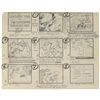 Image 1 : Complete episode of (30) production storyboard drawings from The Fantastic Four