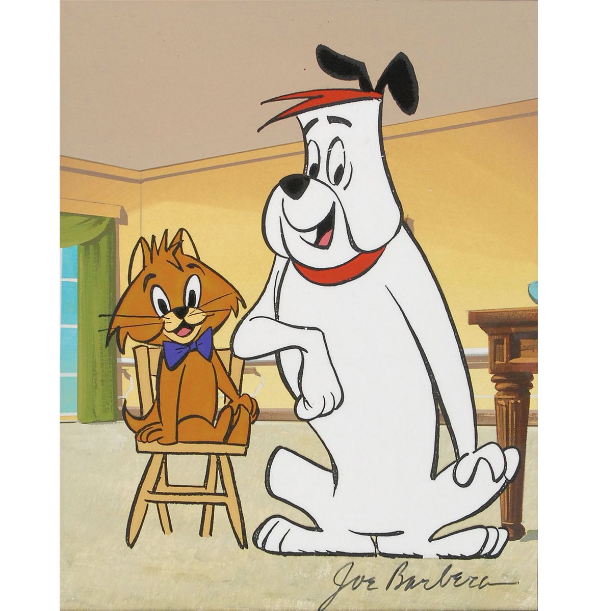 Ruff Reddy Ruff and Reddy publicity cel from The Ruff and Reddy TV Show