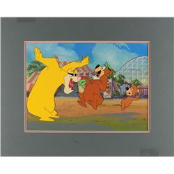 Yogi and Boo-Boo Bear production cel from The Yogi Bear TV Show