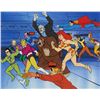 Image 1 : The Legion of Doom opening title sequence cel from Challenge of the Super Friends