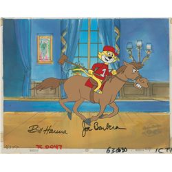 Top Cat production cel and production background from Top Cat and the Beverly Hill Cats