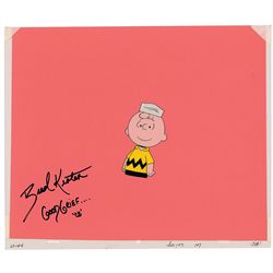 Charlie Brown production cel from It Was a Short Summer