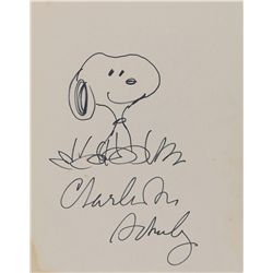 Snoopy Come Home movie book signed by Charles Schulz