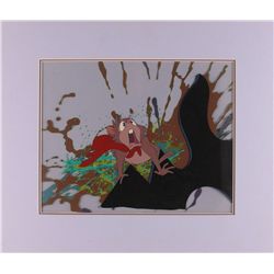 Mrs. Brisby with special effects production cel from The Secret of Nimh