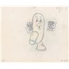 Image 3 : Van Camps Pork and Beans production cel and matching drawing from a 1980s TV Commercial