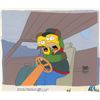 Image 1 : Homer Simpson and Mr. Flanders production cel from The Simpsons