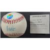 Image 1 : RICKY LEDEE AUTOGRAPHED BASEBALL / HIDDEN AUTH. COA