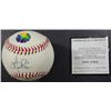Image 1 : NIEFI PEREZ AUTOGRAPHED BASEBALL / HIDDEN AUTH. COA