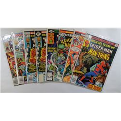 GROUP OF 8 MARVEL TWO-IN-ONE & MARVEL TEAM UP RANGE FROM VG to VF