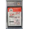 Image 2 : Willie Mays Autographed and Authenticated Card (AGS Authentication)