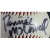 Image 2 : RONNIE McDOWELL AUTOGRAPHED BASEBALL & autographed PICTURE 2X3"