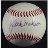 Image 1 : JACK McKEON AUTOGRAPHED BASEBALL