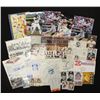 Image 1 : BASEBALL COLLECTORS LOT, CARDS, AUTO'S, TICKETS, 18- AUTOGRAPHS