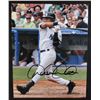 Image 1 : DEREK JETER AUTOGRAPHED 8x10 PHOTO (SMALL CREASE)