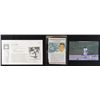 Image 6 : VINTAGE AUTOGRAPHED LOT, 5 DIFFERENT AUTO'S, JOE DiMAGGIO, BOB FELLER PLUS MORE