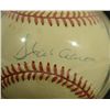 Image 2 : HANK AARON AUTOGRAPHED BASEBALL on OFFICIAL NATL LG BALL