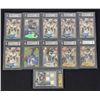 Image 1 : 10-RANDY MOSS ROOKIE CARDS & 1 JERSEY CARD, ALL BECKETT GRADED
