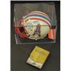 Image 1 : EARL CAMPBELL AUTOGRAPHED MINI HELMET &  AUTOGRAPHED EXQUISITE CARD 25 / 35