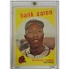 Image 1 : 1959 TOPPS #380 HANK AARON, VGEX