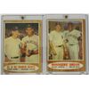 Image 1 : 2 - 1962 TOPPS #18 MAYS/MANTLE & #401 MARIS/CEPEDA. BOTH NICE VGEX