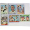 Image 1 : BASEBALL STAR CARD LOT FROM THE 60's (6 cards)