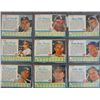 Image 1 : 1962 POST COMPLETE ANGELS TEAM SET #'S 74-82