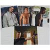 Image 1 : 4 AUTOGRAPHED 8x10's - 3 Justin Timberlake, & 1 Pitbull
