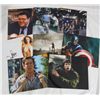Image 1 : 8 AUTOGRAPHED 8x10's - Christopher McDonald, George Wendt, Jesse Eisenberg,