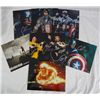 Image 1 : 7 AUTOGRAPHED 8x10's - 5 Chris Evans, JACK BLACK  &