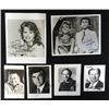Image 1 : 6- CELEBRITY AUTOGRAPHED BLACK & WHITE PHOTO, JONATHAN WINTERS, VANNA, CANDICE