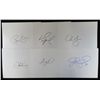 Image 1 : 6-AUTOGRAPHED 8 1/2 x 11 BLANK PHOTO PAPER, OBAMA, LIL WAYNE & MORE