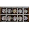 Image 1 : 10- AUTOGRAPHED BASEBALLS, UNIDENTIFIED, GREAT LOT!