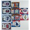 Image 1 : Topps Commen Patch Cards (10) Mantle, Musial, Aaron, Sandberg