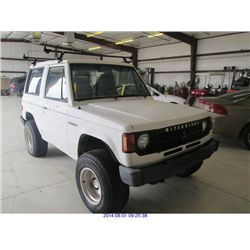 1989 - MITSUBISHI MONTERO