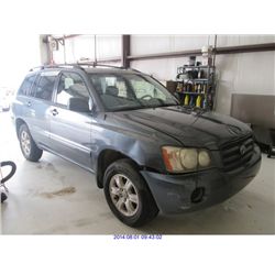 2001 - TOYOTA HIGHLANDER